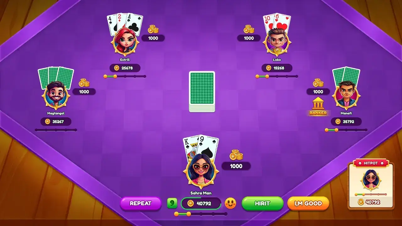 Lucky 9 Offline - Card Game screenshot 3 of 3