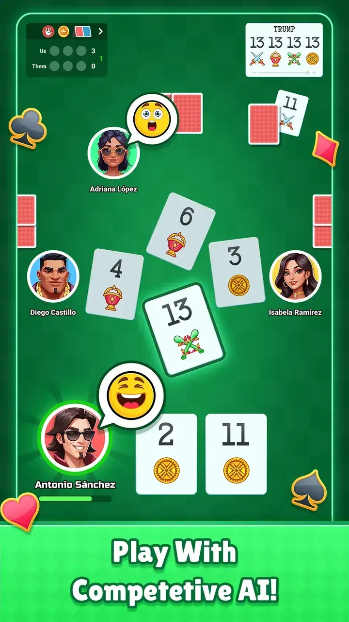 Truco King Offline screenshot 2 of 3